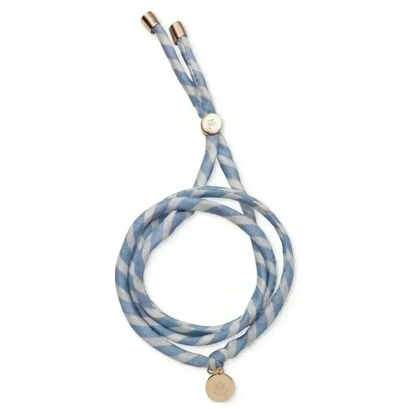 Lauren Ralph Lauren Printed Charm Adjustable Wrap Bracelet - Picture 1 of 4